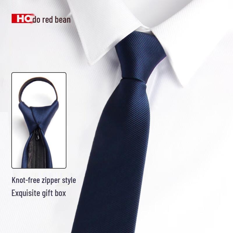 Hodo Men s Pre-tied Zipper Tie