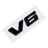 3D ABS V6 V8 Badge Sticker Side Fender Rear Trunk Emblem Decal