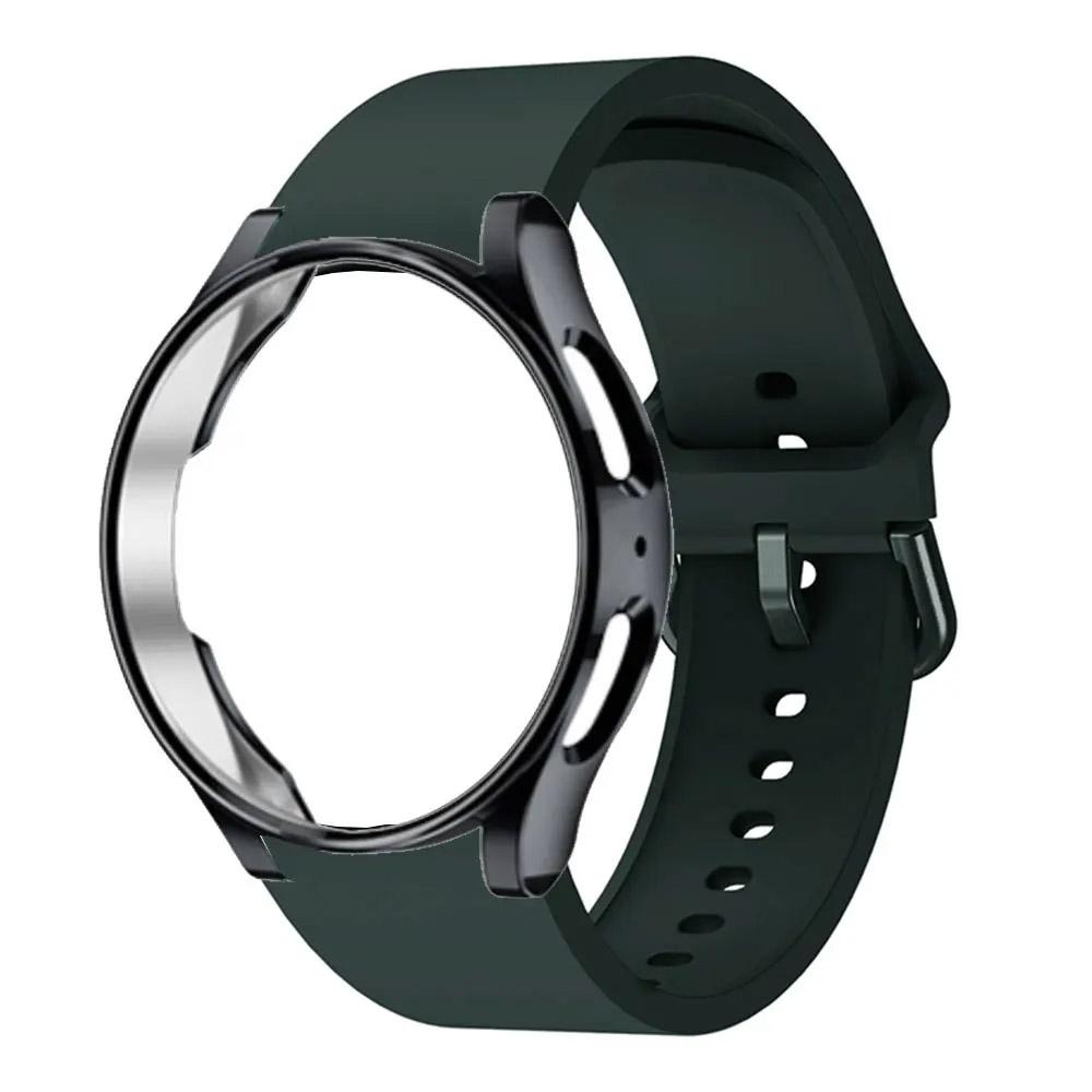 Case+Original Strap For Samsung Galaxy Watch 6 5 40mm 44mm Sports Bracelet Watchband galaxy watch 6 classic 47mm 43mm 5 pro 45mm