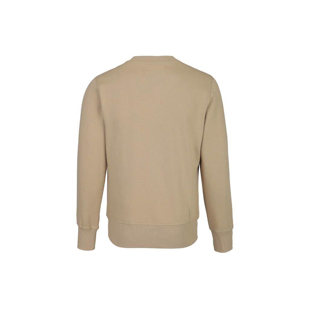 Calvin Klein Letter Print Fleece Hoodie Men hoodies Khaki J30J324210-PF2