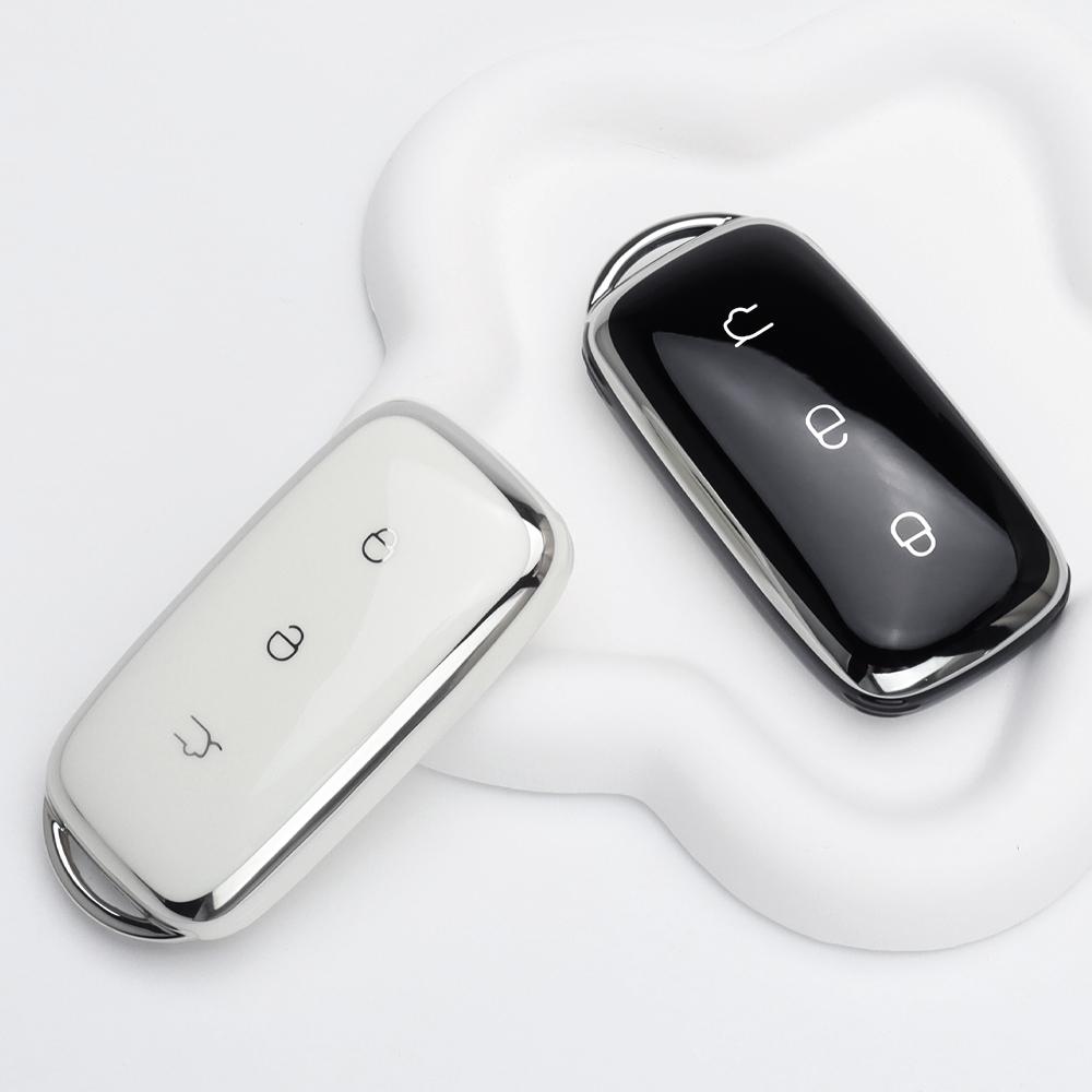 Tpu Car Key Holder For Geely Galaxy L6 Ex5 Cityray Starry 8 E5 L7 Emi No.1 Proton E.Mas 7 5 E8 Car Key Case Cover Accessories