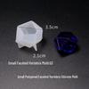 Poppy DIY Crystal Resin Mold for Tabletop Faceted Vertebrae Decoration - Small Silicone Mold Accessories