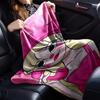 1pc pink phone Flannel Blanket Soft Warm Throw for Home, Office, Travel, All Season Cozy Bedding Gift, Office