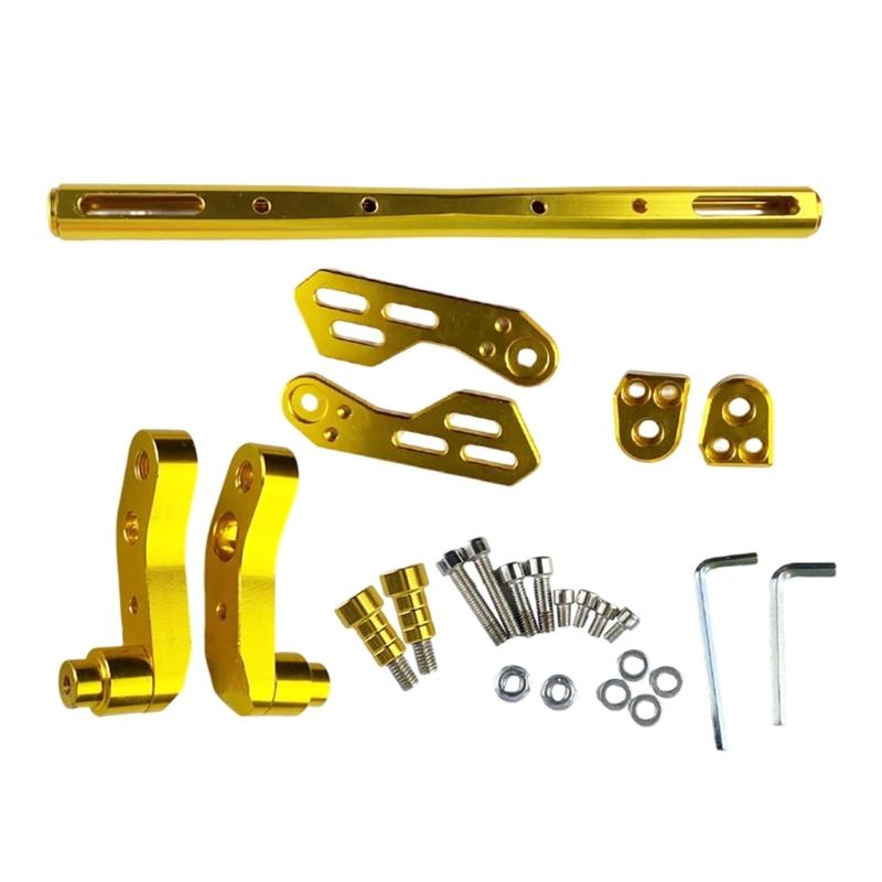 Bike Handlebar Extender, Lightweight Durable Handlebar Extension Bracket for Motorcycle E-Bike