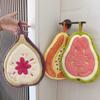 Quick-Dry Hanging Towel Fruit Design Kitchen Towel Creative Bathroom Towel