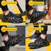 Men's Lightweight Steel Toe Safety Shoes - Anti-Fatigue, Anti-Smash, Anti-Puncture, Soft Sole, Ideal for Warehouse and Workshop Work.