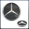 For Mercedes Benz Silver And Black Front Grill Newest 3D Style Emblems W176 W246 W205 W212 W207 W217 W251 R231 W166 X166 X156
