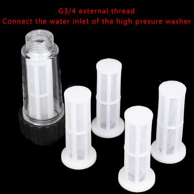 Car Washer Water Filter For Karcher K2-K7 G3/4'' Pressure Washer Water Filter With 4 Filters Cores For Lavor For Nilfisk
