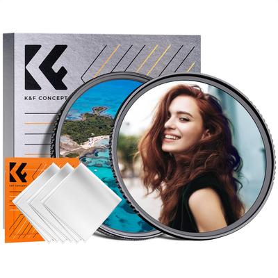 Concept 72mm Black Mist CPL Filter Filter Set Soft Effect Polarizing Effect 18 Layer Nano Coating Polarizing Filter Soft Filter Reflection Removal