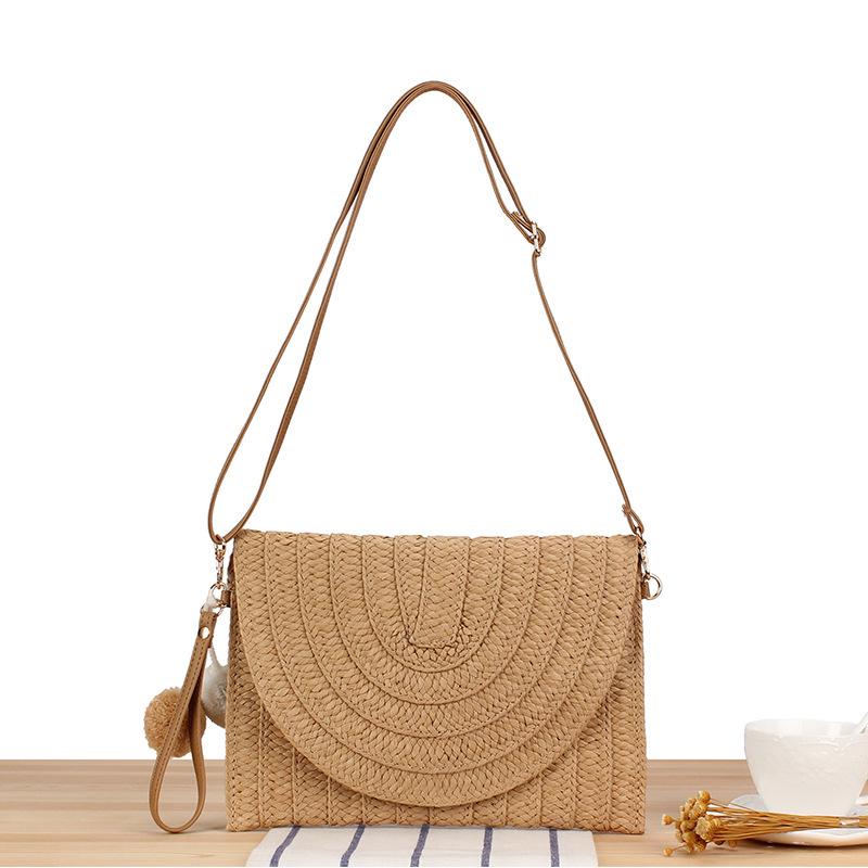 

Handmade Fashionable Woven Paper Rope Bag for Beach Vacations and Casual Use