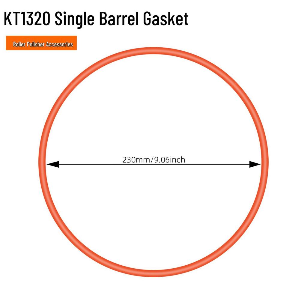 KT6808 Polisher Roller Accessories Kit: Seal Ring, Buckle, Stick, KT2000 Lid & Small Parts