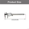 Industrial 8Inch Stainless Steel Dials Caliper Vernier Caliper Featuring Black Markings For Improved Readability