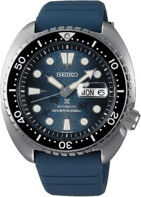 Автоматичний годинник Prospex Manta Ray Diver SRPF77 Водонепроникність 200м Обертовий безель Синій Чоловічий