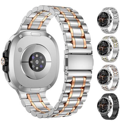Metalowe paski do Samsung Galaxy watch 8/8 classic 40mm 44mm 46mm Bransoleta ze stali nierdzewnej z ogniwami pasek correa Paski do Galaxy watch 8