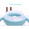 Toddler Baby Kid Infant Feeding Drinking Water Straw Bottle 350ml Water Cup