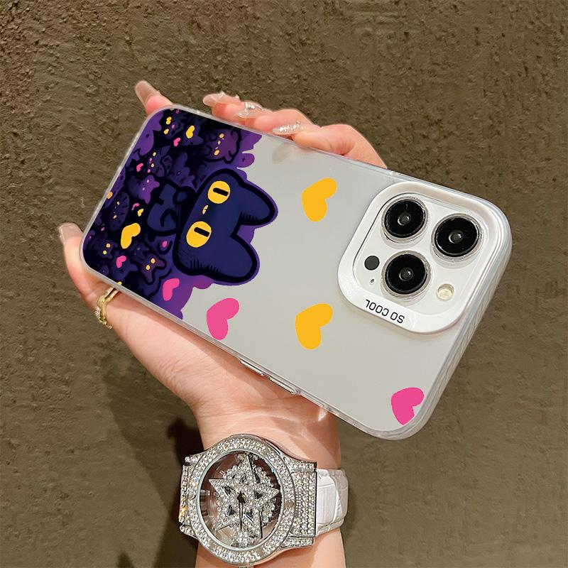 Silikonhülle für Vivo Y22 Y33S Y29 Y27 Y28 iPhone 17 16 15 14 13 12 11 Samsung A06 A16 A26 A36 A56 Abdeckung DIY Bemalt Cartoon Stoßfestes Handy-Stoßfänger