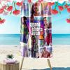 GTA Pride Print Beach Towel, Large Soft Quick Dry Towel for Beach Camping Swimming