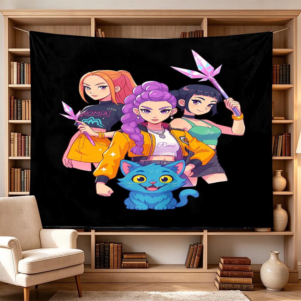 Future Fashion Warriors Versatile Wall Hanging Blanket, Home Backdrop for Wedding, Party and Video Shooting,Perfect Gift
