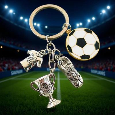 Kreativer Weltmeisterschaft Fußball Metall Schlüsselanhänger - Sportwagen Dekoration & Tasche Anhänger Souvenir