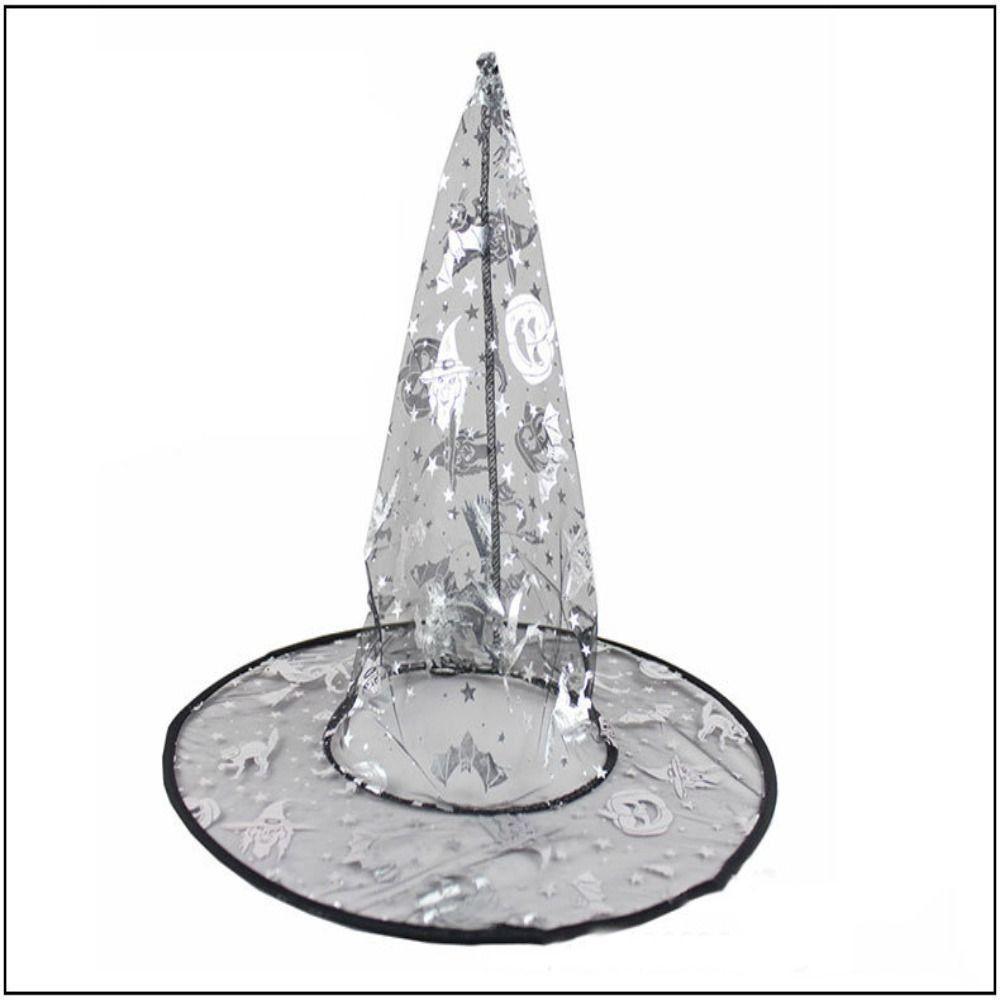 Cap Unisex Wizard Hat Pentagram Hat Favor Witch Hat Bronzing Wizard Cap Halloween Hat Magician Hat