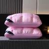 1Pcs Bed Pillow Soft Fluffy Filling Pillows Washable Breathable Neck Support Sleep Pillow Adult Bedroom Home Use Student Pillows