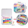 UR SUGAR 4 en 1 16 Couleurs Gel Pat Peinture Pour Dégradé Tamponnage Dessin Motif Palette de Gel Pat Pat Painting UV/LED