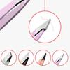 Precision Stainless Steel Eyebrow Tweezers & Trimmer Set with Eyelid Tape