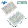 1PCS Breadboard 400 Tie Points Solderless Prototype PCB Universal Test Protoboard Bread Board White Transparent for Arduino