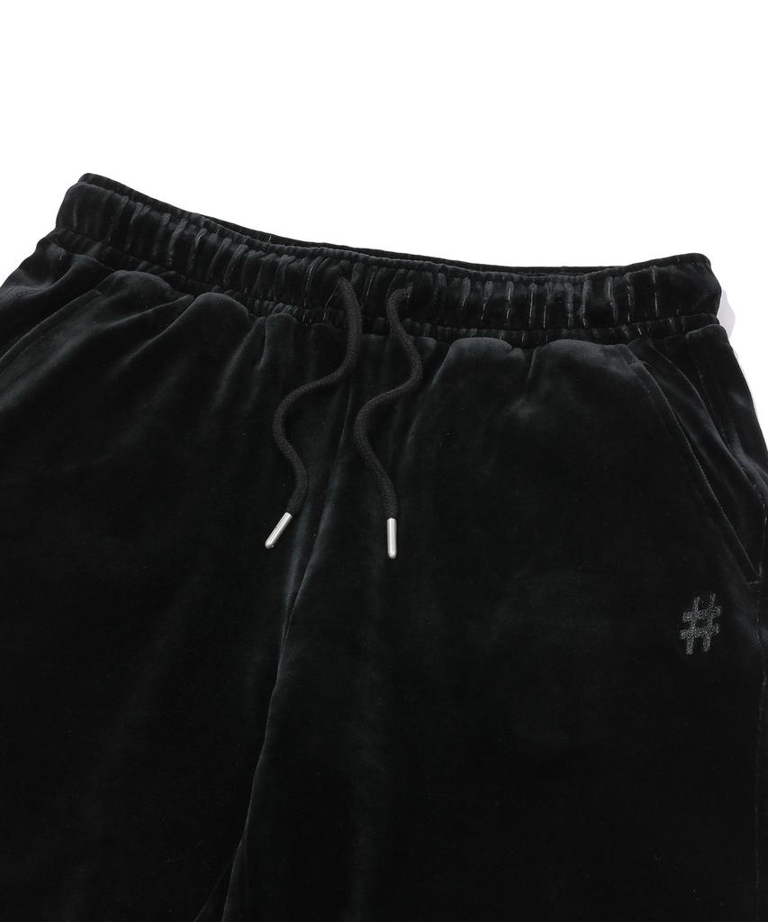 Vintril Women'S Velour Bootcut Sweatpants (Black)