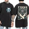 Fashion Men's T-Shirt Print T-Shirt Funny Shirt Gym Beast Oversize Casual Short Sleeve Pure Cotton T-Shirt For Men Tops