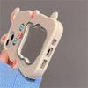 Ins Korean Cute 3d Cartoon Bunny Ears Make Up Mirror Phone Case For Iphone 14 13 12 11 Pro Max Silicone Protective Soft Cover