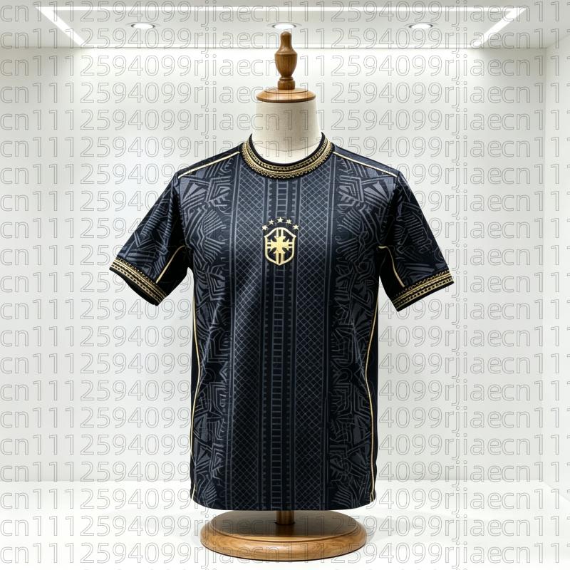 Trendy New 2026 Brazil Special Edition Football Shirt Breathable Quick Drying Lightweight and Comfortable Top Sports T-shirt Top