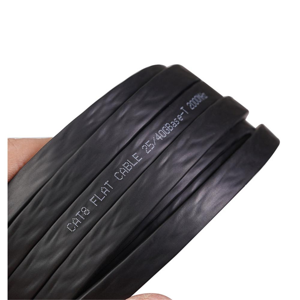 5m RJ45 Cat8 Network Cable Flat Shielded Ethernet LAN High Speed 2000MHz 40Gbps