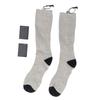 Electric Heated Socks Men Women Rechargeable 2 Sided Heating Washable Portable for Skiing Hiking Camping Uniform Size
