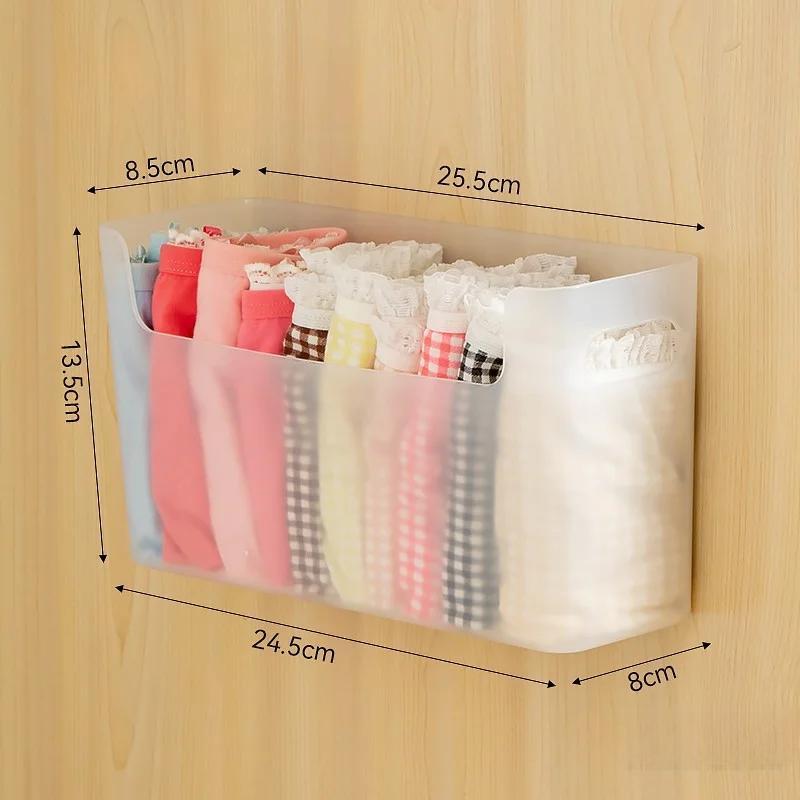 Настенный органайзер для нижнего белья и носков – решение для экономии места в общежитиях, гардеробных и небольших помещениях large
