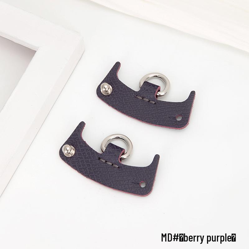 Longxiang Mini Dumpling Crossbody Bag with Genuine Leather Shoulder Strap