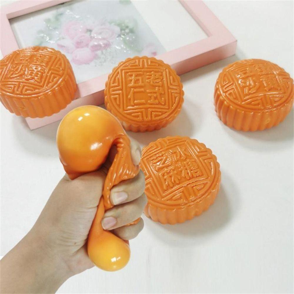 Anxiety Relief Mid-Autumn Festival Squeeze Toy Creative Mooncakes Pinch Home Decoration