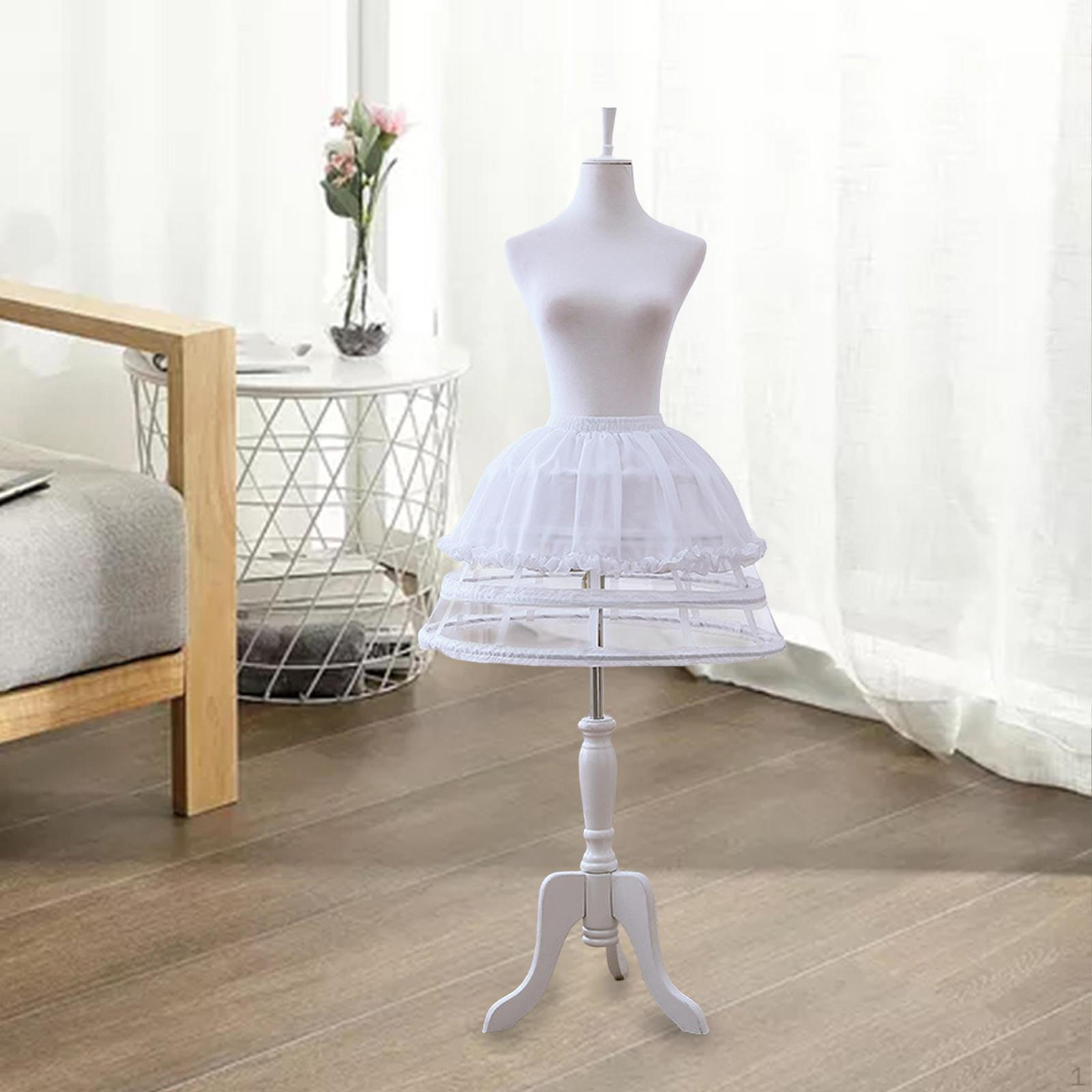 

Юбка-обруч в клетке Нижняя юбка-кринолин Нижняя юбка-корзина Женские обручи белый