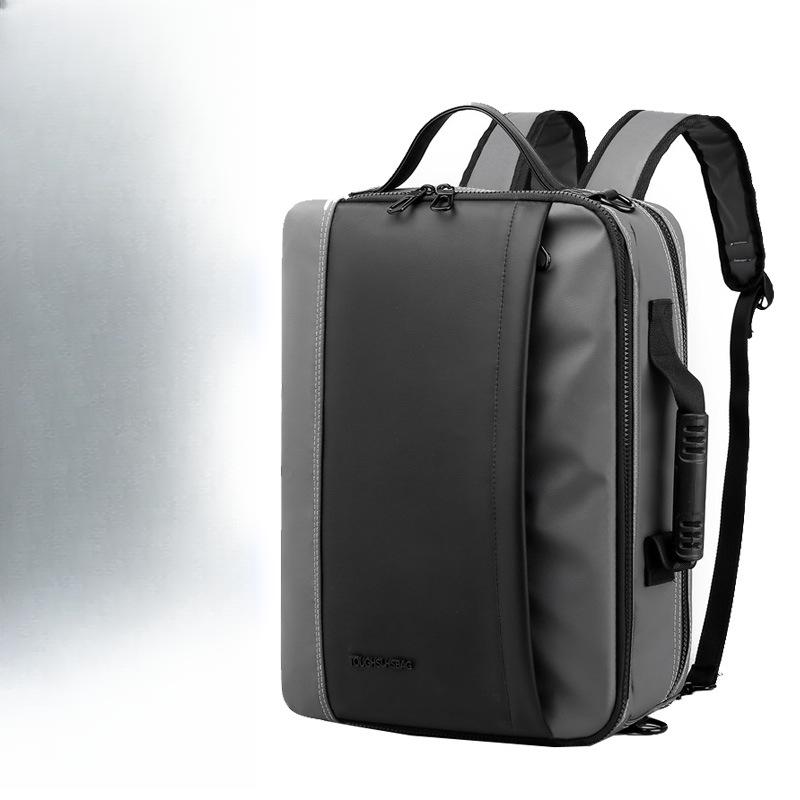 

Модный мужской рюкзак, ощущение высокого класса, для поездок на работу, водонепроницаемая сумка для компьютера, дорожный женский рюкзак, трендовый наплечный, многофункциональный школьный рюкзак 17 inch