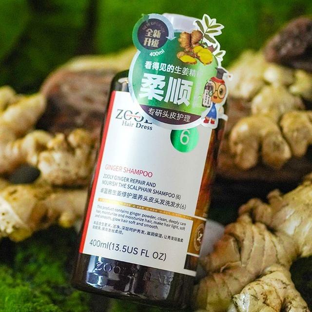 ZOOLY - No.6 Ginger Scalp Repair & Nourish Shampoo 400ml