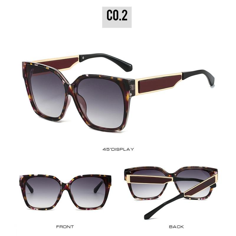 New Retro Square Black Sunglasses For Men Women Outdoor Protection Gradient Shades Uv400 Classic Trendy Driving Sun Glasses