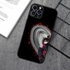 Cute Cartoon Pucca Garu Phone Case For Apple iPhone 15,14,13,12,11,XS,XR,X,8,7,Pro,Max,Plus,mini Silicone Black Cover