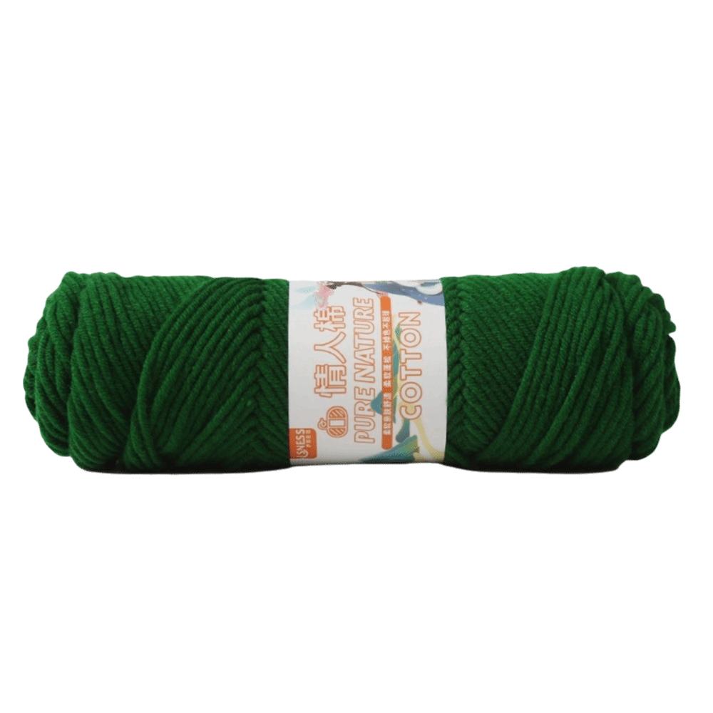 New DIY Knitting Wool Ball Hand Soft Milk Cotton Yarn 8-Strand Weaving Yarn