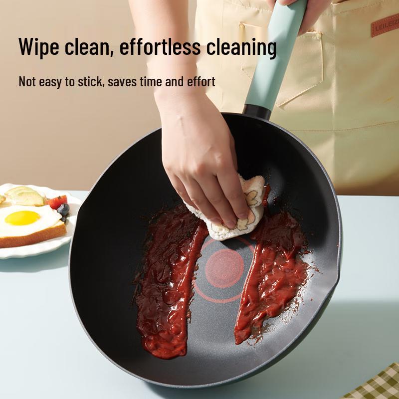 Lanmi Nordic 28cm Non-stick Stainless Steel Wok