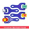 Children's Round Sponge Brushes for Art & Painting - Mushroom Head Tools for DIY Graffiti and Kindergarten Use