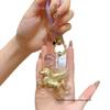 999 Pure Gold Keychain with 'Get Rich Immediately' Charm & Flying Horse Gold Bag Charm - Ideal New Year Gift