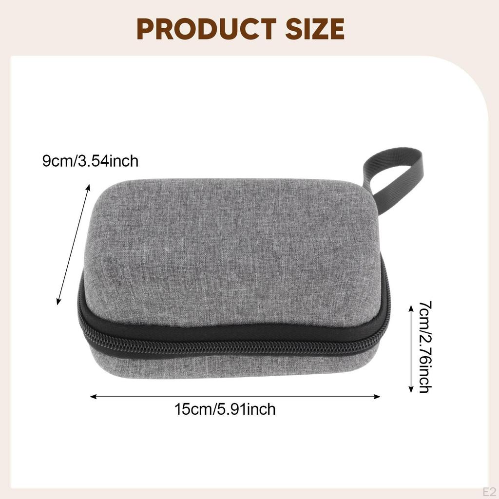 Electronics Carrying Case EVA Hard Storage Bag Shockproof Organizer Portable Protection Pouch with