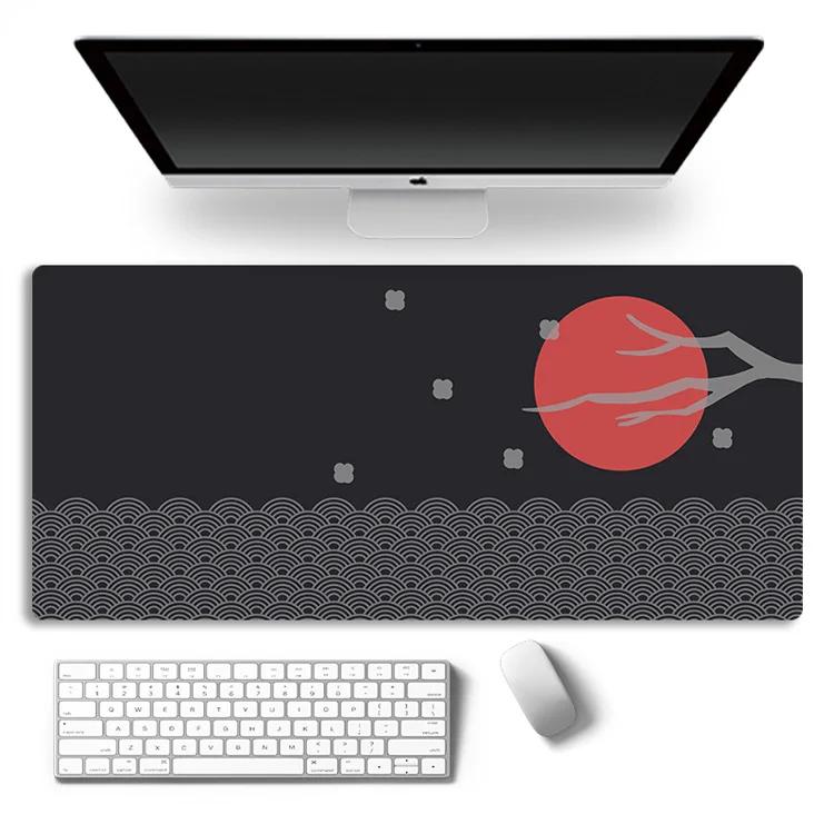 Japan Waves Mouse Pad Company Art Mause Pad Large Mousepad XXL Gaming Accessories Computer Keyboard Desk Mats for Gamer Cabinet