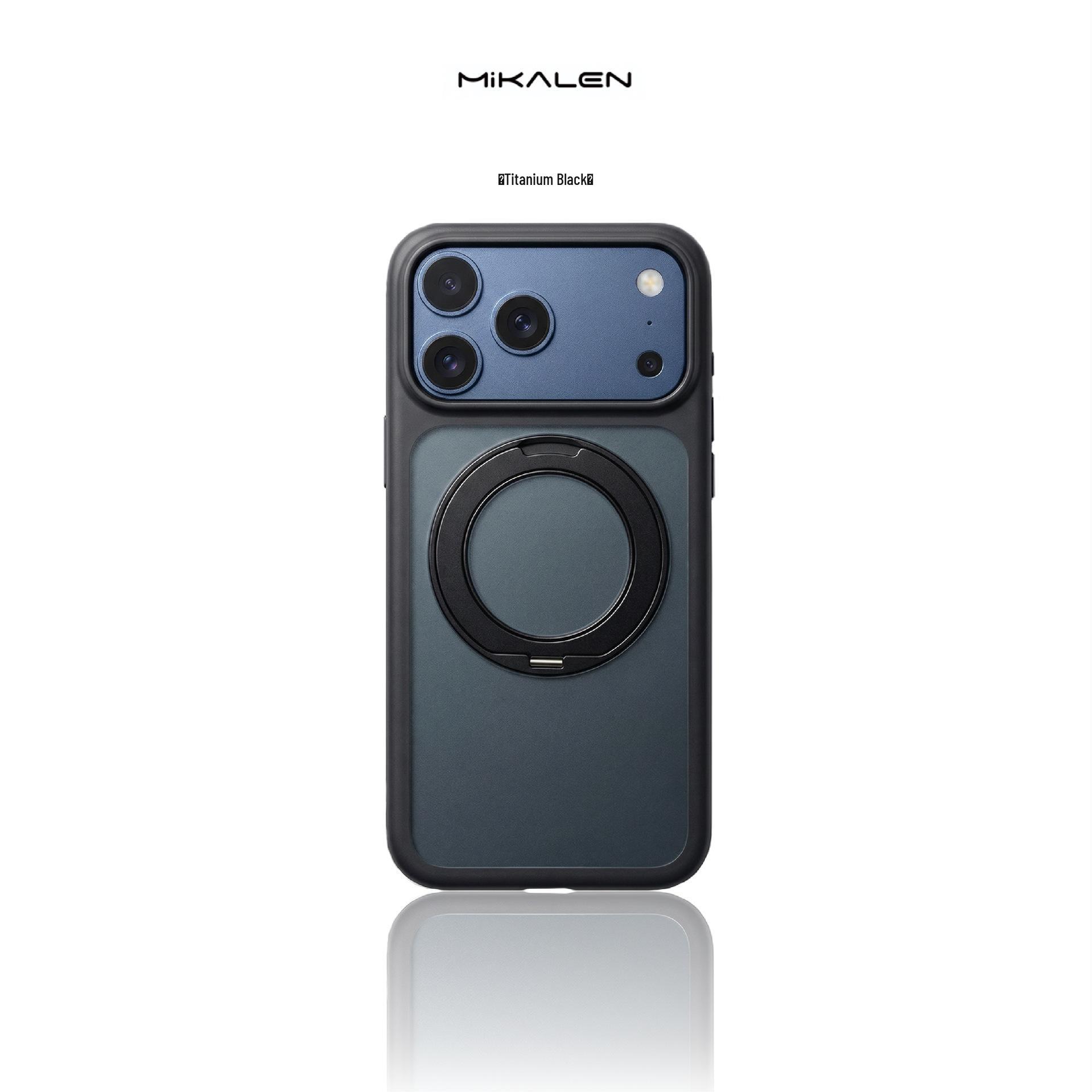 

Compatible 17 Pro Transparent Case with Rotating Magnetic Bracket for iPhone 17 Pro Max 17 Pro Max