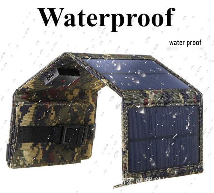 

20W Large Capacity Foldable Solar Panel for Outdoor Use камуфляжный
